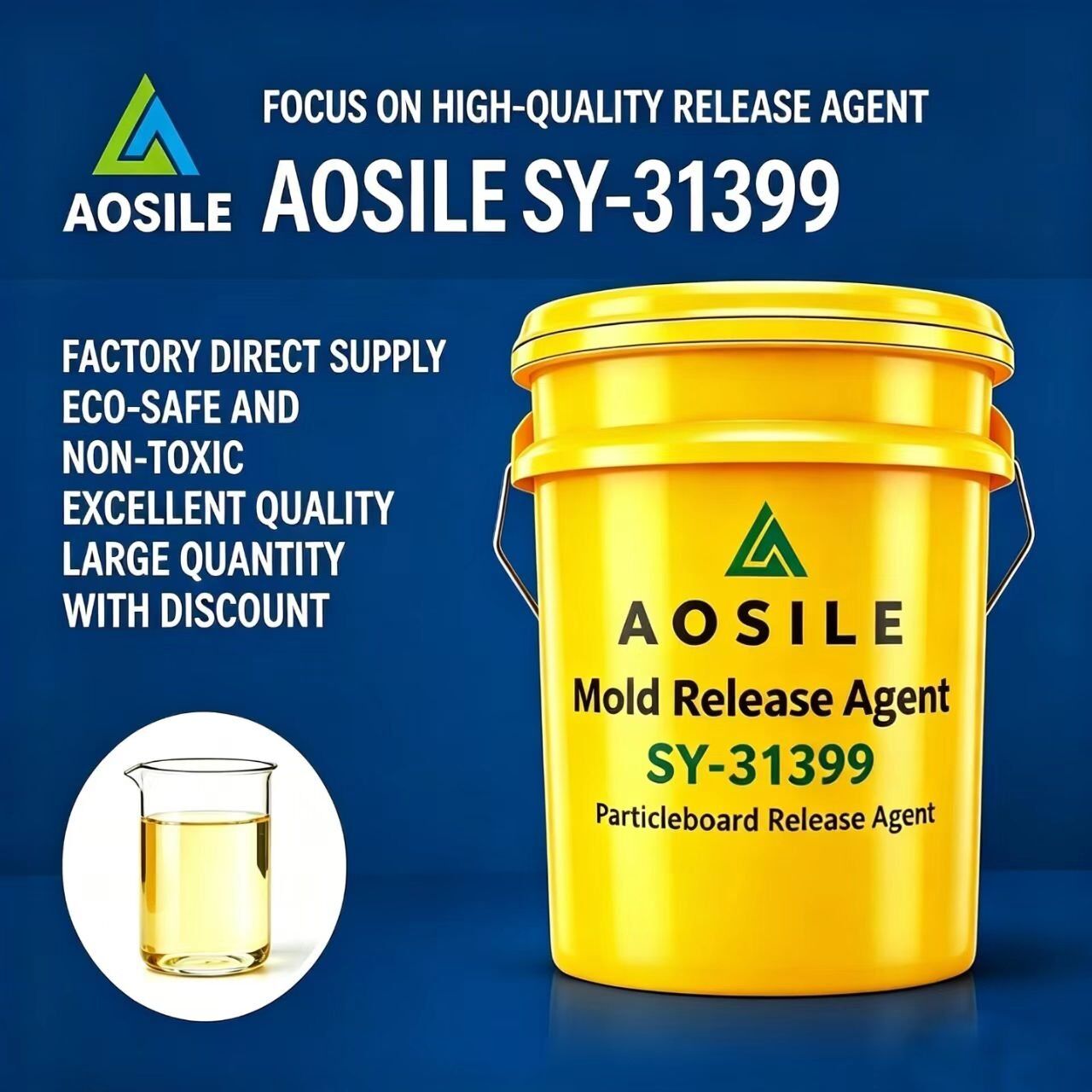 Oil-based release agent for particleboard